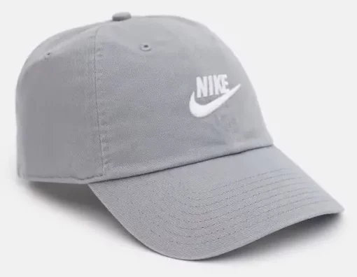 Кепка Nike U NSW H86 FUTURA WASH CAP сірий Уні OSFM