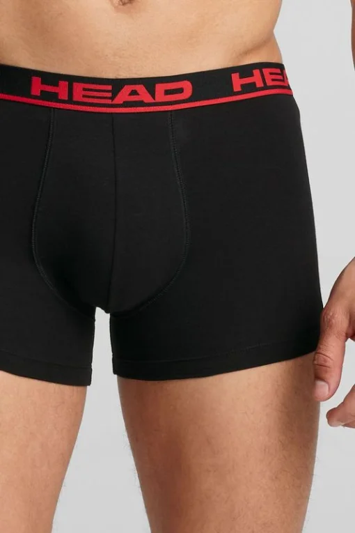 Труси-боксери Head BASIC BOXER 2P червоний, чорний Чол L