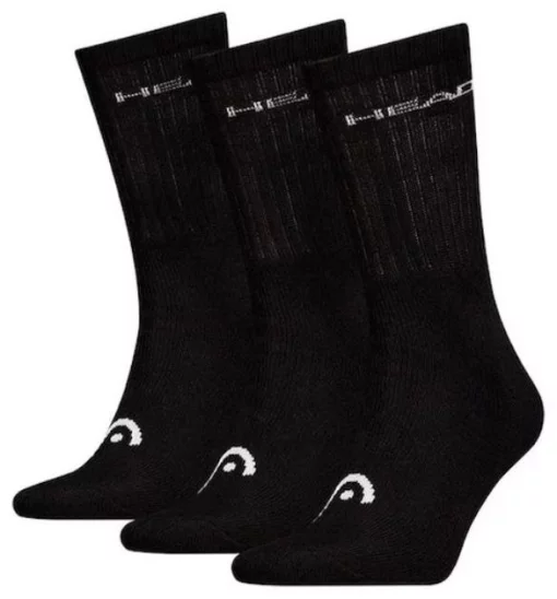 Шкарпетки Head ELEMENTS ALL SPORTS CREW 3P чорний Чол 39-42
