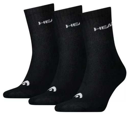 Шкарпетки Head ELEMENTS ALL SPORTS SHORT CREW 3P чорний Чол 39-42