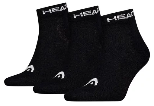 Шкарпетки Head ELEMENTS ALL SPORTS QUARTER 3P чорний Чол 39-42