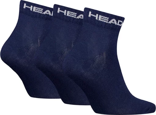 Шкарпетки Head ELEMENTS ALL SPORTS QUARTER 3P темно-синій Чол 39-42