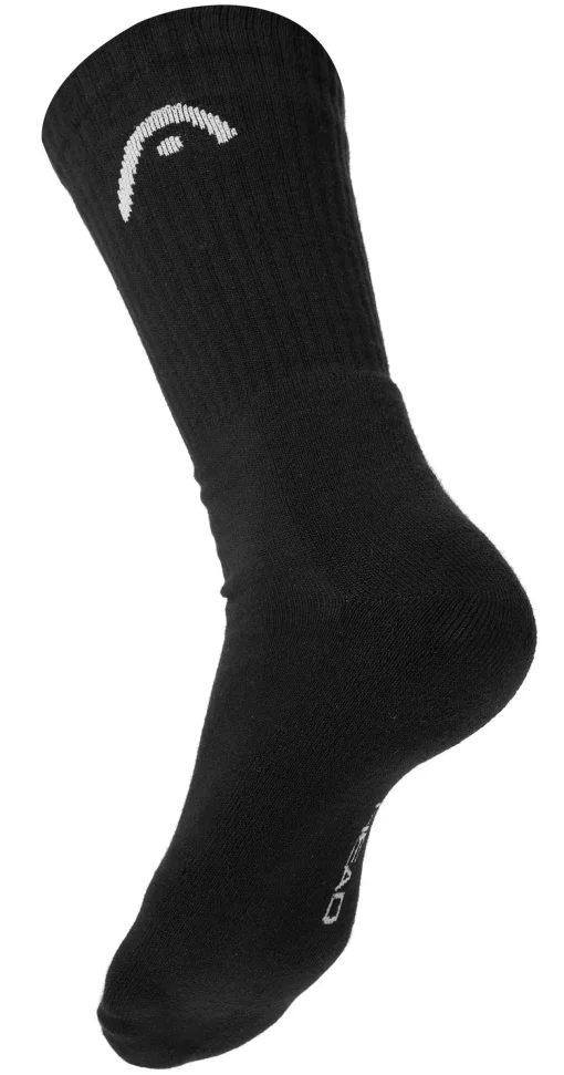 Шкарпетки Head ALL SPORTS TRAINING CREW 3P чорний Уні 39-42