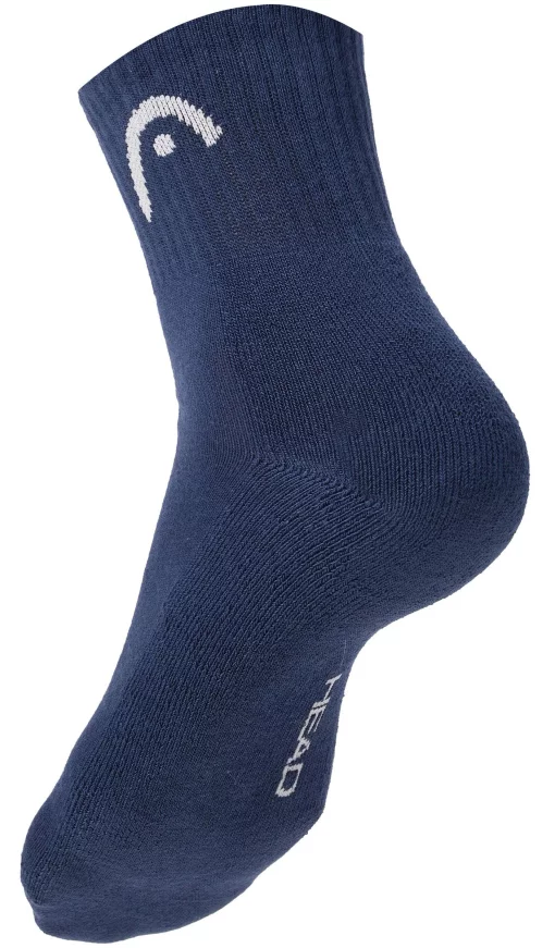 Шкарпетки Head ALL SPORTS TRAINING SHORT CREW 3P темно-синій Чол 39-42