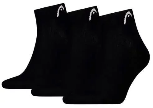 Шкарпетки Head ALL SPORTS TRAINING QUARTER 3P чорний Чол 39-42