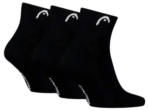 Шкарпетки Head ALL SPORTS TRAINING QUARTER 3P чорний Чол 39-42