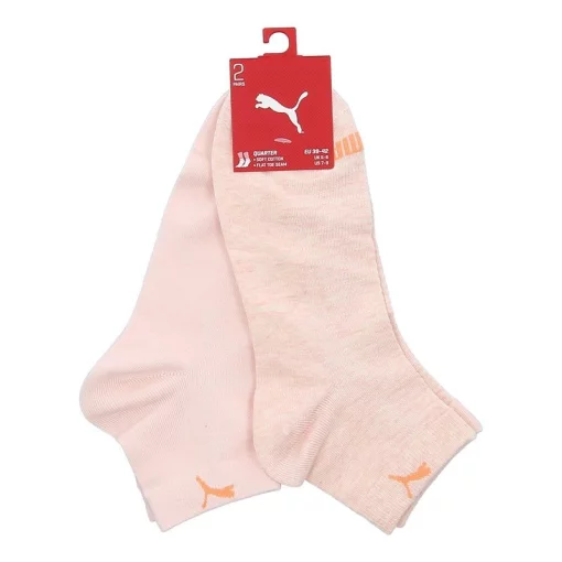 Шкарпетки Puma QUARTER 2P WOMEN персиковий Уні 35-38