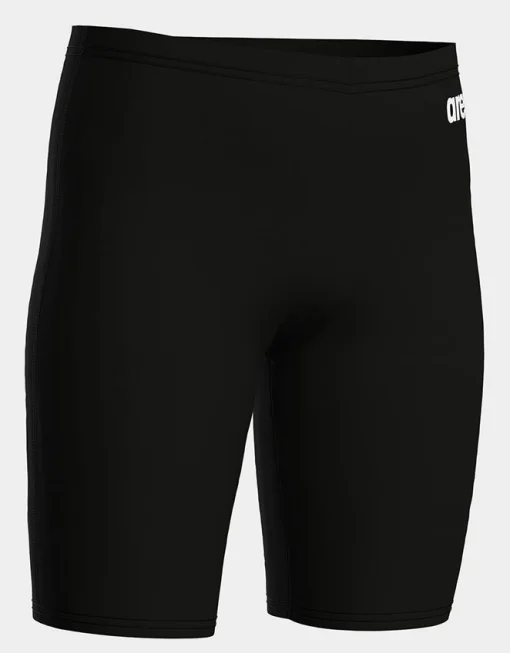 Плавки Arena TEAM SWIM JAMMER SOLID чорний, білий дитячий 152 см (004772-550)