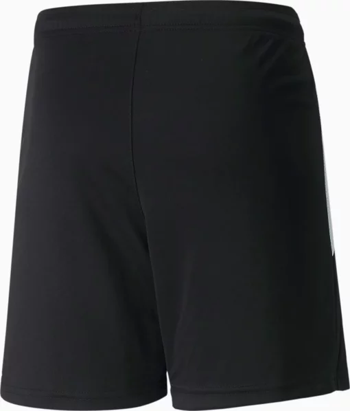 Шорти Puma teamLIGA Shorts Jr чорний, білий дитячий 140 см (704931-03)