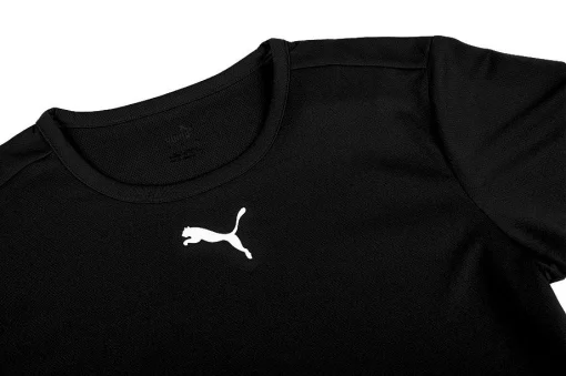 Футболка Puma teamRISE Jersey Jr чорний Діт 140 см