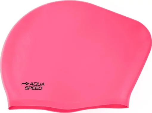 Шапка для плавання Aqua Speed LONG HAIR CAP 62225 рожевий One Size (705-03)