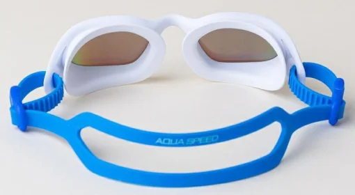 Окуляри для плавання Aqua Speed ECLIPSE MIRROR 61414 білий, блакитний Уні OFSM