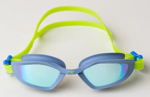 Окуляри для плавання Aqua Speed RAVEN MIRROR 61423 фіолетовий, салатовий Уні OFSM