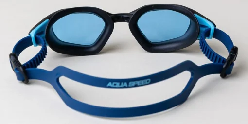 Окуляри для плавання Aqua Speed CYCLONE 61434 чорний, синій, бірюзовий Уні OFSM