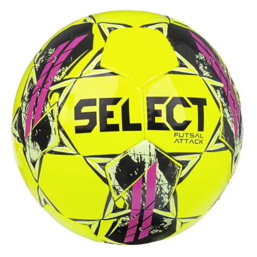М'яч для футзалу Select Futsal Attack v22 (426) жовт/рожев, розмір 4