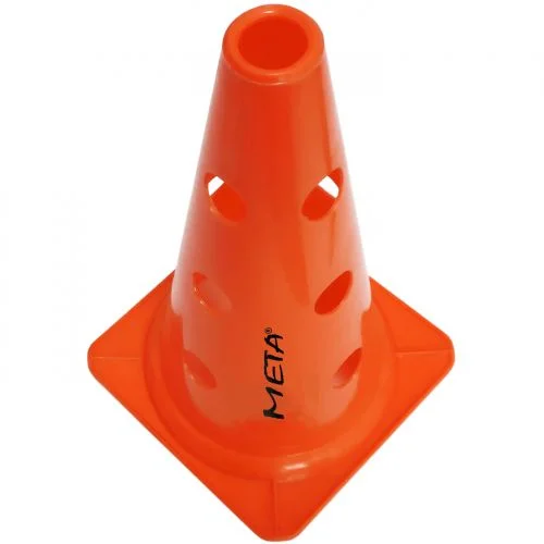 Конус для тренувань з отворами Meta Cone Marker with holes 2.0 помаранчевий Уні 38 см
