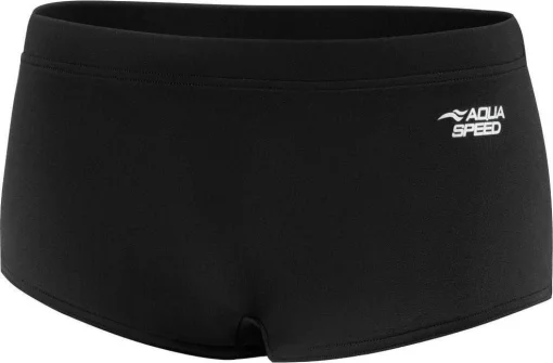 Плавки-боксери для хлопців Aqua Speed KEVIN 62535 чорний дитячий 146 см (752-01)