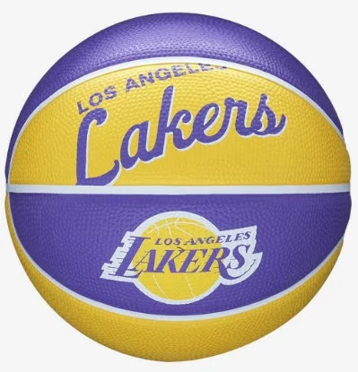 М'яч баскетбольний Wilson NBA TEAM RETRO BSKT MINI LA LAKERS size 3