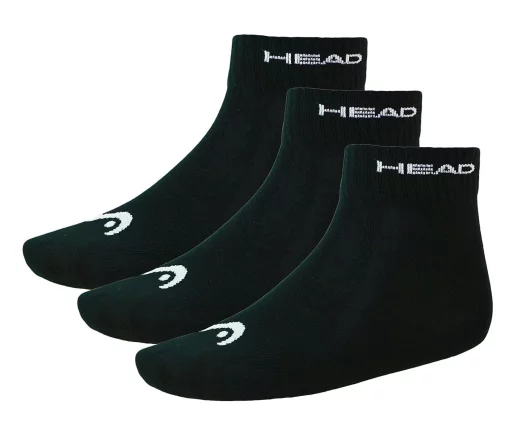 Шкарпетки Head QUARTER 3PPK UNISEX чорний Уні 35-38