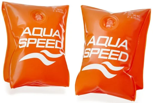 Нарукавники Aqua Speed ARMBANDS 6084 помаранчевий Діт age 2-6