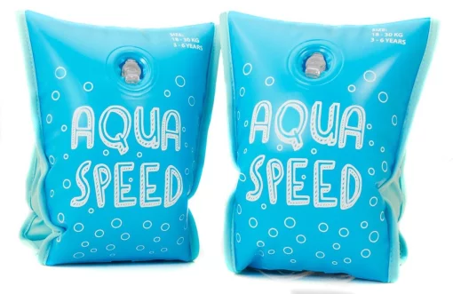 Нарукавники Aqua Speed PREMIUM 6087 бірюзовий Діт age 3-6