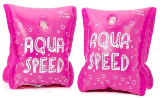 Нарукавники Aqua Speed PREMIUM 6086 малиновий Діт age 1-3