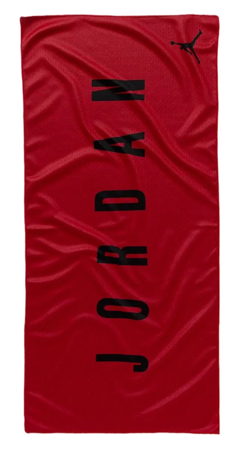 Рушник Nike JORDAN COOLING TOWEL MEDIUM червоний, чорний Уні 35x76 cм