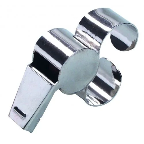 Свисток SELECT Referee whistle with metal finger grip сріблястий One Size (778110-594)