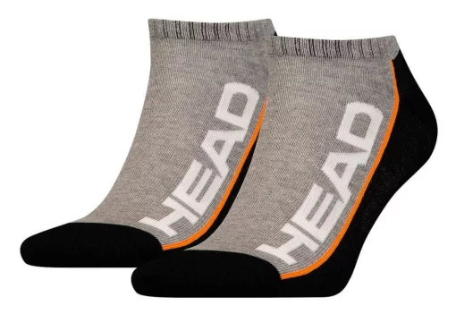 Шкарпетки Head Stripe Sneaker 2-Pack чорний, сірий Уні 35-38