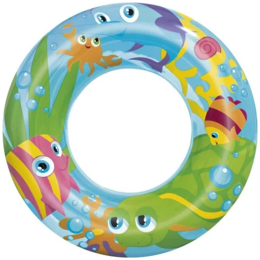 Плавальне кільце Aqua Speed BESTWAY DESIGNER 51 см мультиколор Діт age 3-6 (7001)