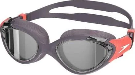Окуляри для плавання Speedo BIOFUSE 2.0 GOG MIRROR AF сірий, кораловий One Size (8-00377518706)