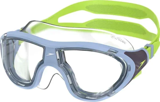 Окуляри для плавання Speedo JUNIOR BIOFUSE 2.0 MASK прозорий, сірий, зелений One Size (8-00491818683)