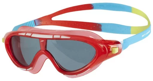 Окуляри-маска для плавання Speedo RIFT GOG JU RED/SMOKE червоний, блакитний, салатовий Діт OSFM