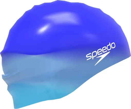 Шапка для плавання Speedo MULTI COLOUR SILC CAP AU синій One Size (8-0616915334)