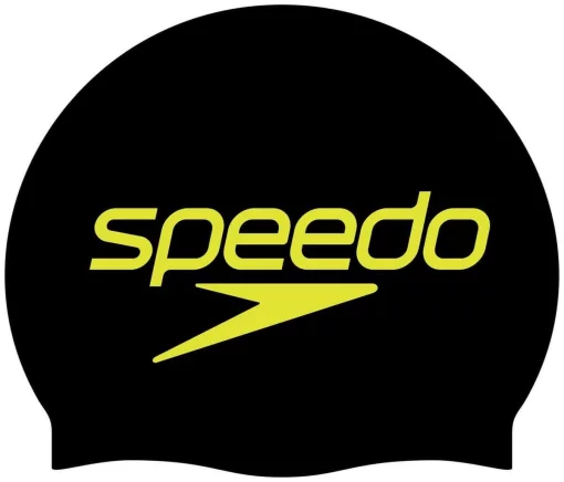 Шапка для плавання Speedo SLOGAN PRT CAP AU/AF/AM чорний Уні One Size
