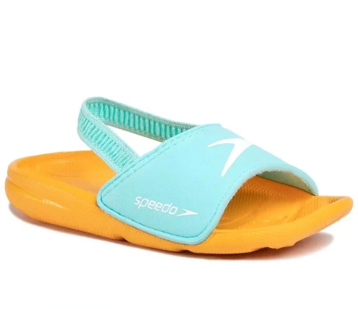 Шльопанці Speedo LEARN TO SWIM SLIDE IU BLUE/ORANGE блакитний, помаранчевий Діт 25,5