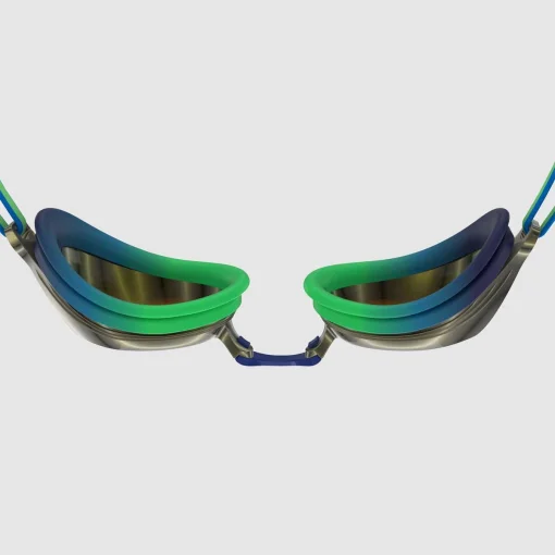 Окуляри для плавання Speedo VENGEANCE MIR GOG JU GREEN/GOLD зелений, золотий Діт OSFM