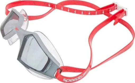 Окуляри для плавання Speedo AQUAPULSE MAX GOG V3 AU червоний, прозорий Уні One Size