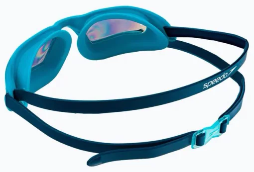 Окуляри для плавання Speedo HYDROPULSE MIRROR GOG JU бірюзовий, чорний Діт OSFM