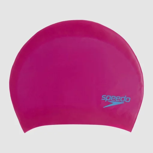 Шапка для плавання Speedo LONG HAIR CAP JU рожевий Діт OSFM
