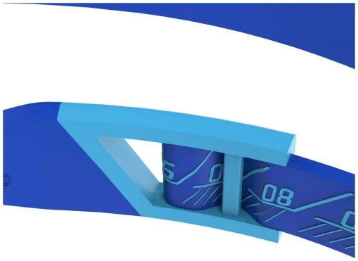 Окуляри для плавання Speedo FASTSKIN HYPER ELITE MIRROR JU синій Діт One Size