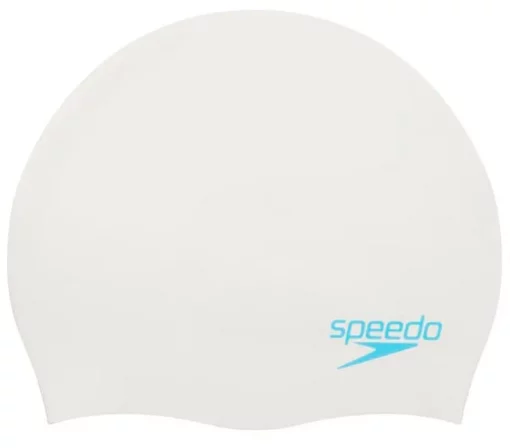 Шапка для плавання Speedo PLAIN MOUD SILC CAP JF/JM/JU білий Діт One Size