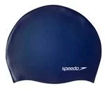 Шапка для плавання Speedo FLAT SILICONE CAP AU темно-синій Уні OSFM
