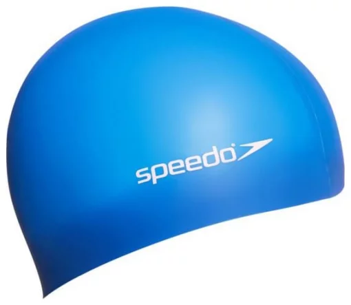 Шапка для плавання Speedo FLAT SILCONE CAP TEAM JU синій Діт One Size