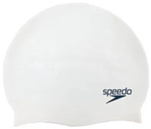 Шапка для плавання Speedo FLAT SILCONE CAP TEAM JU білий Діт One Size