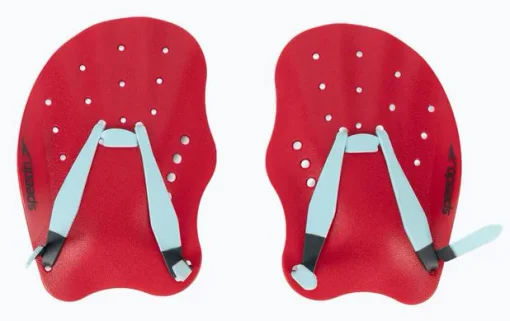 Лопатки для плавання Speedo TECH PADDLE AU червоний, синій Уні L