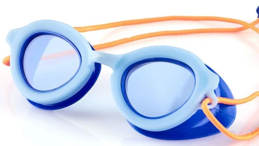 Окуляри для плавання Speedo KIDS SUNNY G S SHLLS 451 блакитний, синій помаранчевий Діт OSFM