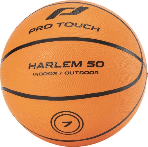 М'яч баскетбольний PRO TOUCH Harlem 50 чорно-помаранчовий Уні 7