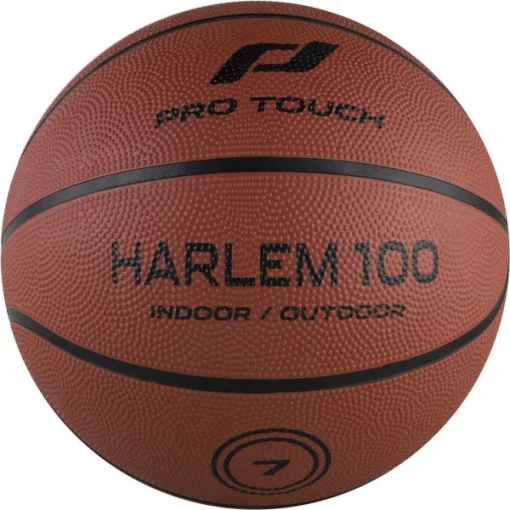 М'яч баскетбольний PRO TOUCH Harlem 100 коричневий, чорний Уні 7
