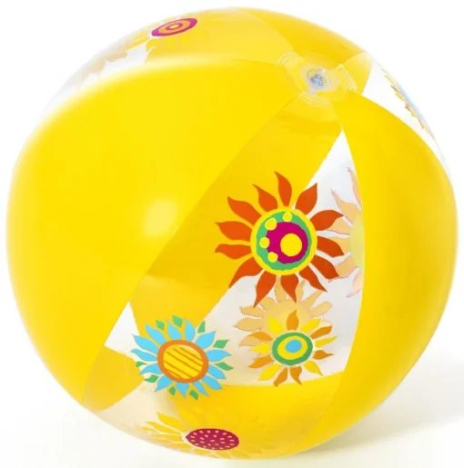 Надувний м'яч Aqua Speed BESTWAY BEACH BALL 3472 51 см жовтий Діт age 2+